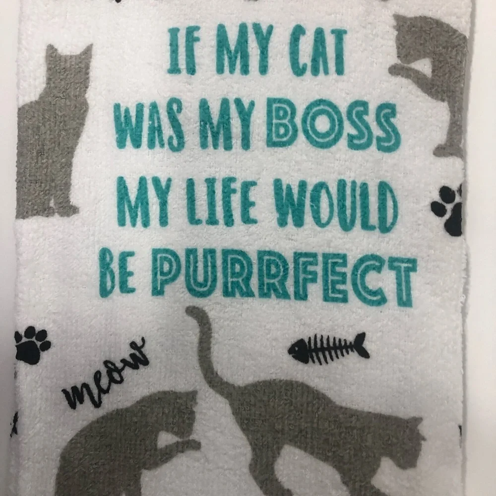 Cat Lover Kitchen Towel